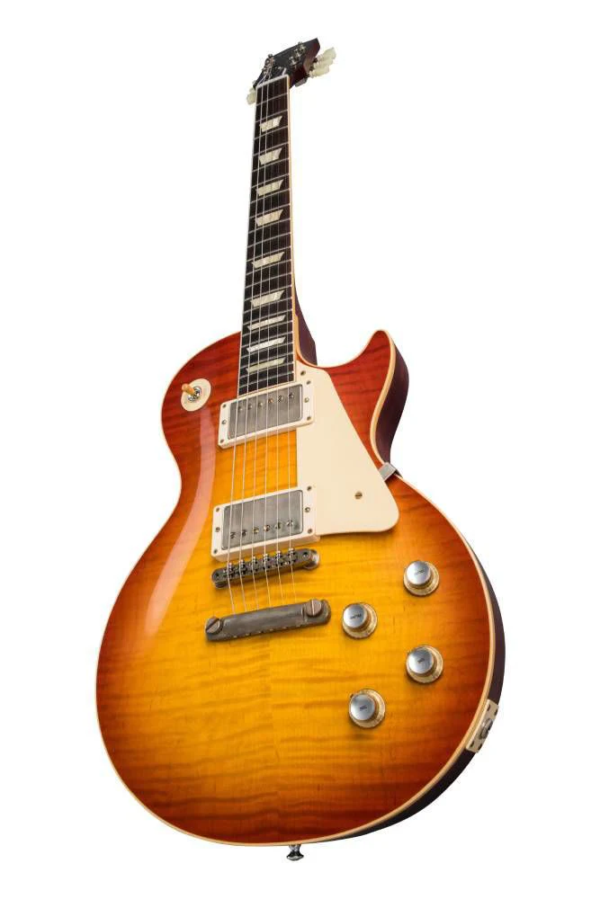 Gibson 1960 Les Paul Standard Reissue Electric Guitar - Washed Cherry Burst - Image 3