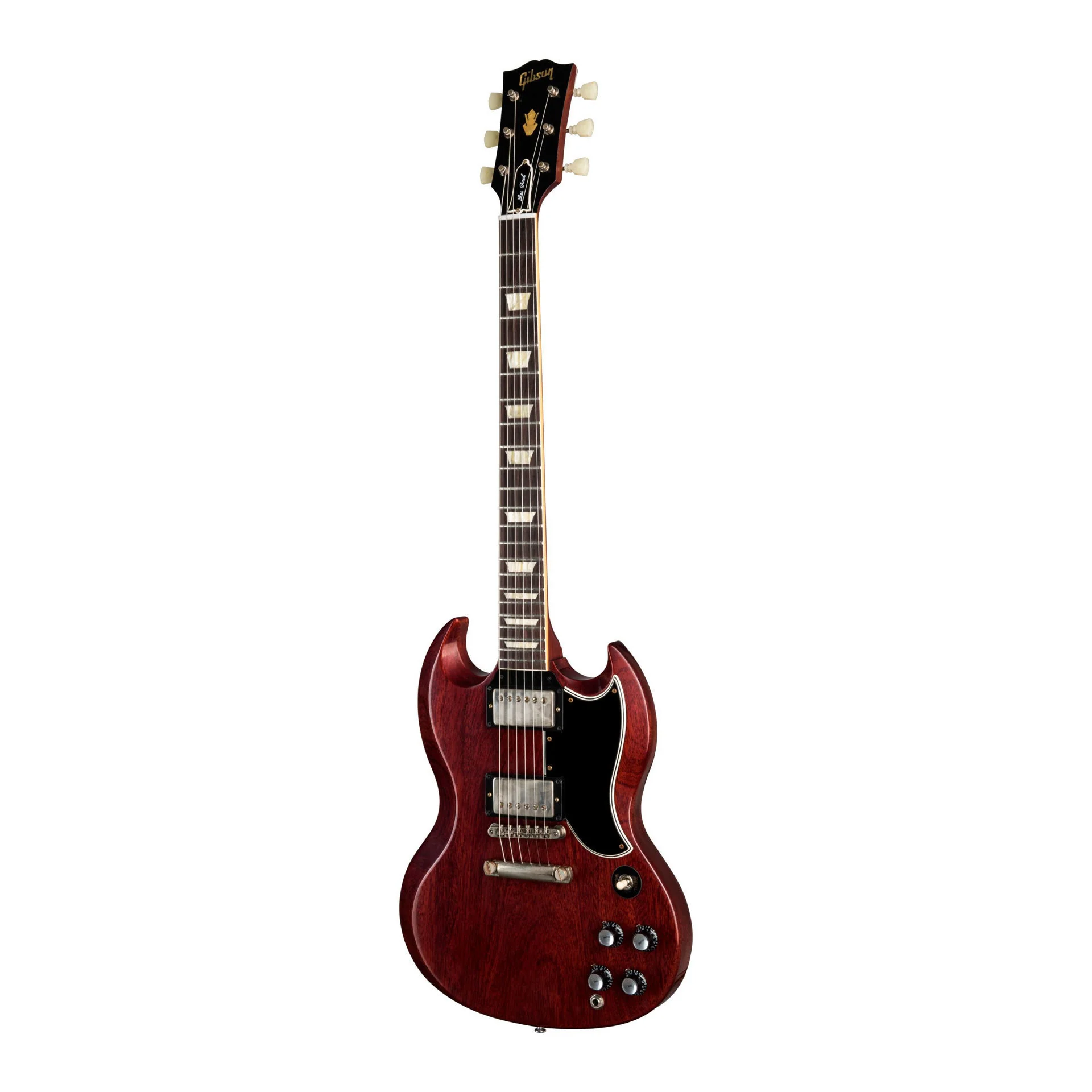 Gibson 1961 Les Paul SG Standard Reissue Electric Guitar in Cherry - Image 4