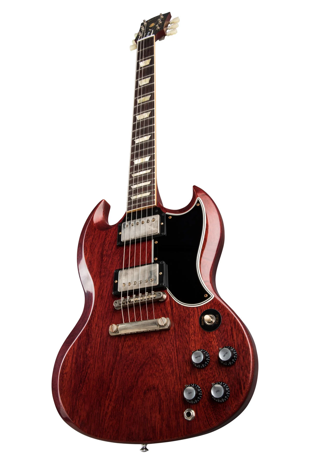 Gibson 1961 Les Paul SG Standard Reissue Electric Guitar in Cherry - Image 5