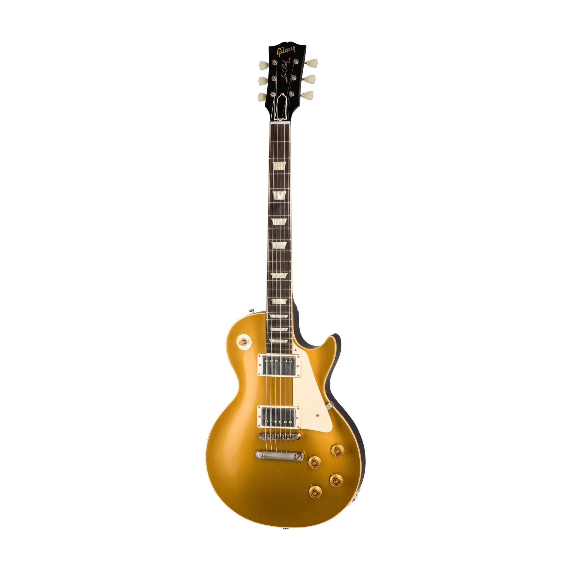 Gibson 2019 Murphy Lab Les Paul 1957 Electric Guitar Gold Top VOS - Image 6