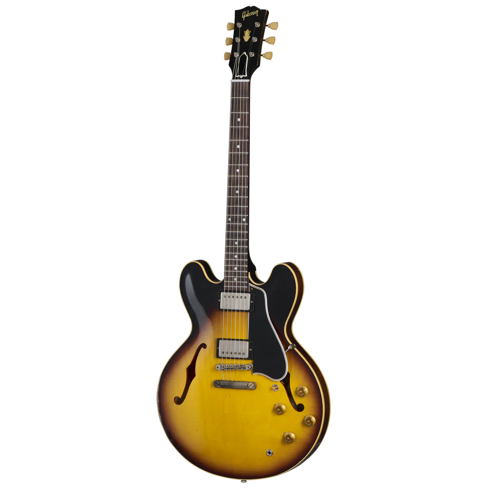 Gibson 58 ES335 Murphy Lab Heavy Aged Tobacco Burst - Image 8