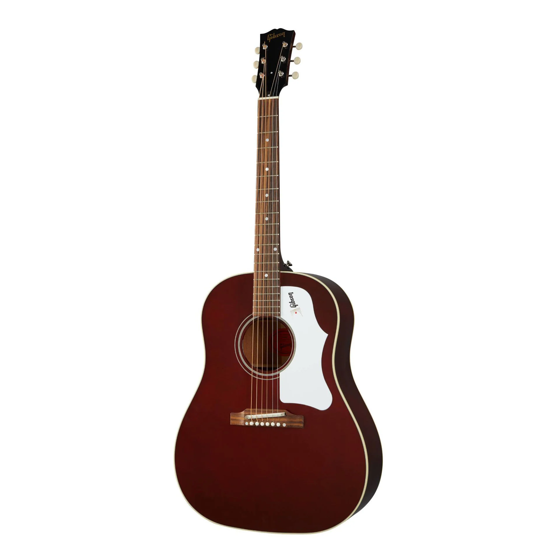 Gibson 60''s J45 Original Acoustic Guitar with Adjustable Saddle - Wine Red - Image 5