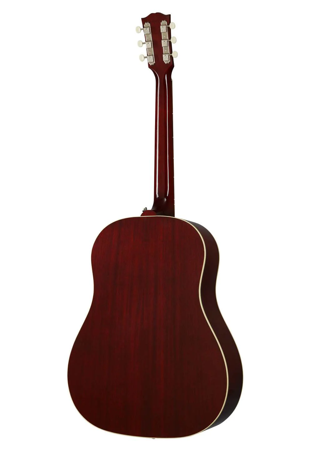 Gibson 60''s J45 Original Acoustic Guitar with Adjustable Saddle - Wine Red - Image 7
