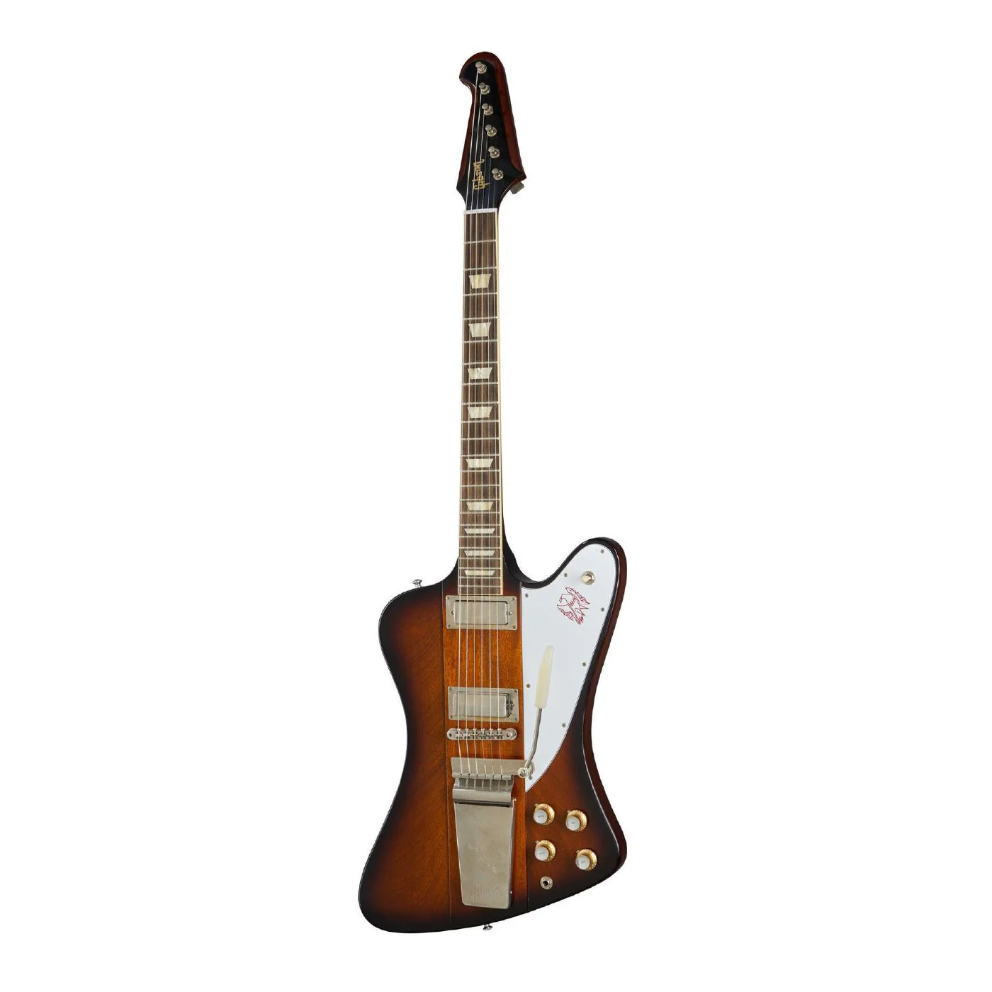 Gibson 63 Firebird V Electric Guitar with Maestro Vibrola - VOS Vintage Sunburst - Image 5