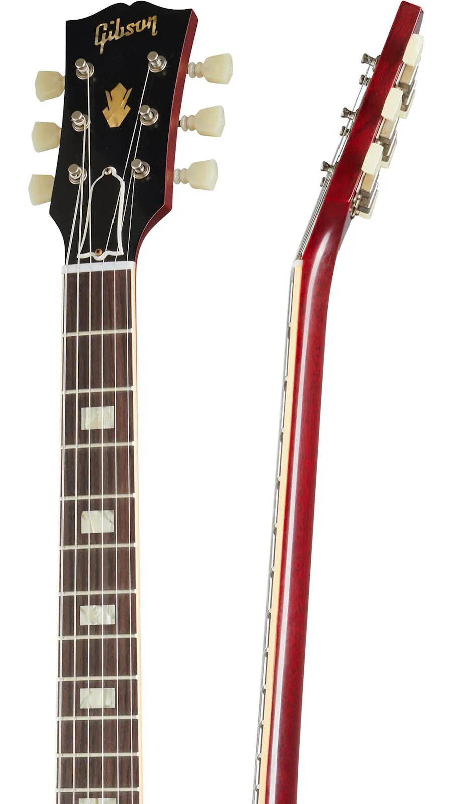 Gibson 64 ES-335 Re-Issue Vos 60's Electric Guitar in Cherry - Image 2