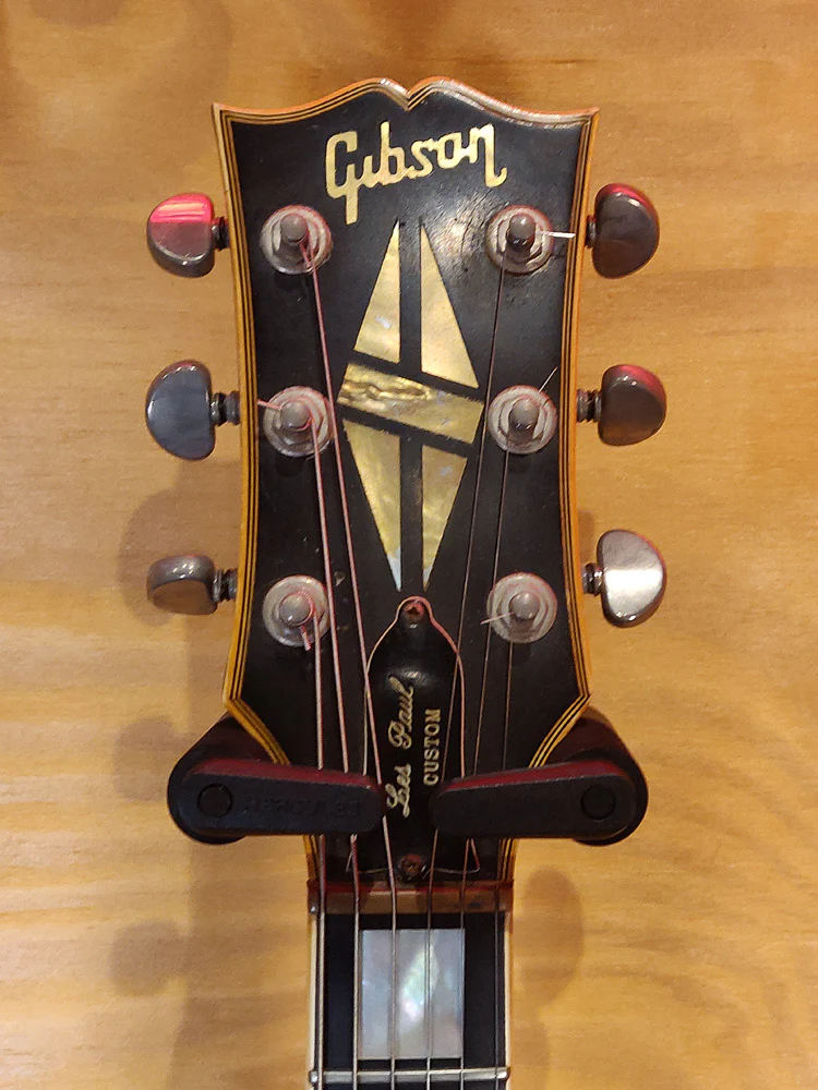 Gibson Custom Les Paul '73 Electric Guitar in Ebony - Preloved (Excellent Condition) - Image 3