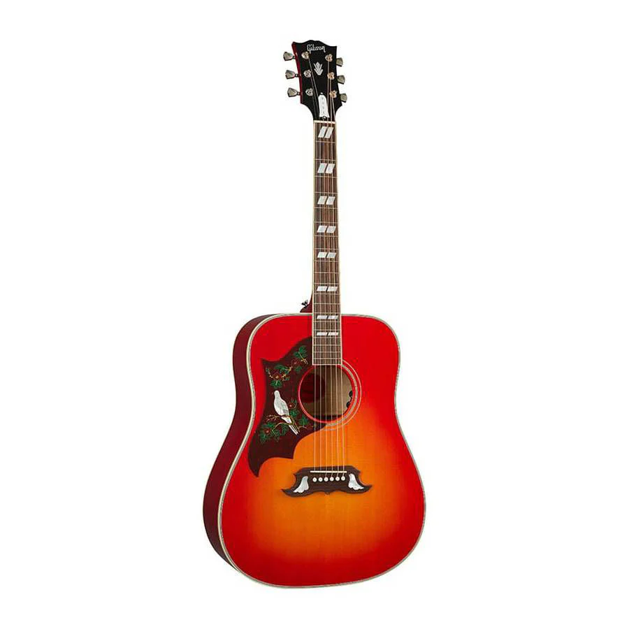 Gibson Dove Original Left-handed Acoustic Guitar - Vintage Cherry Sunburst - Image 2