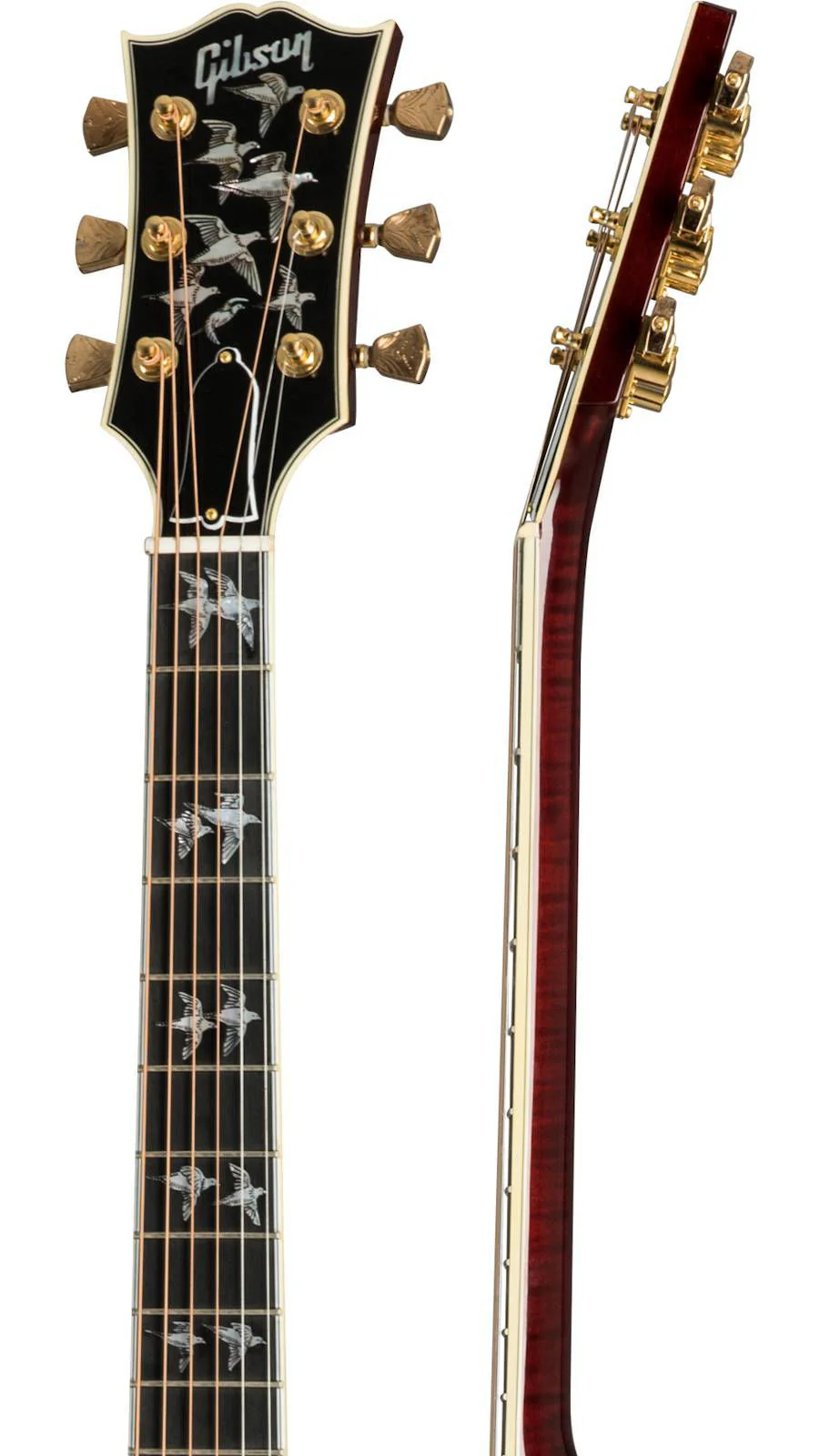 Gibson Doves In Flight Acoustic Guitar - Antique Natural - Image 5