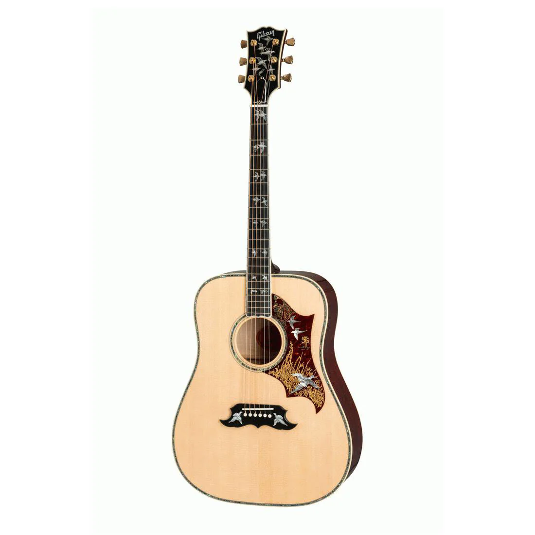 Gibson Doves In Flight Acoustic Guitar - Antique Natural - Image 6