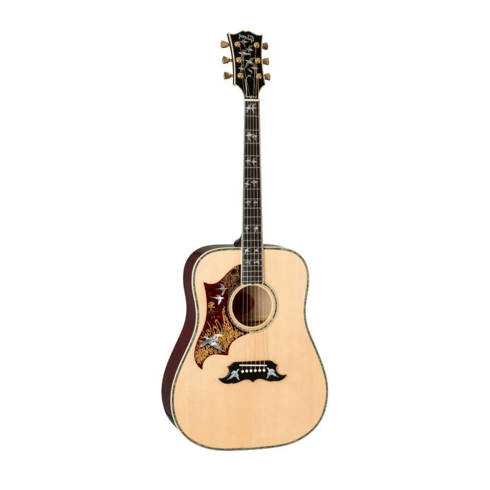Gibson Doves In Flight Left-handed Acoustic Guitar - Antique Natural - Image 2