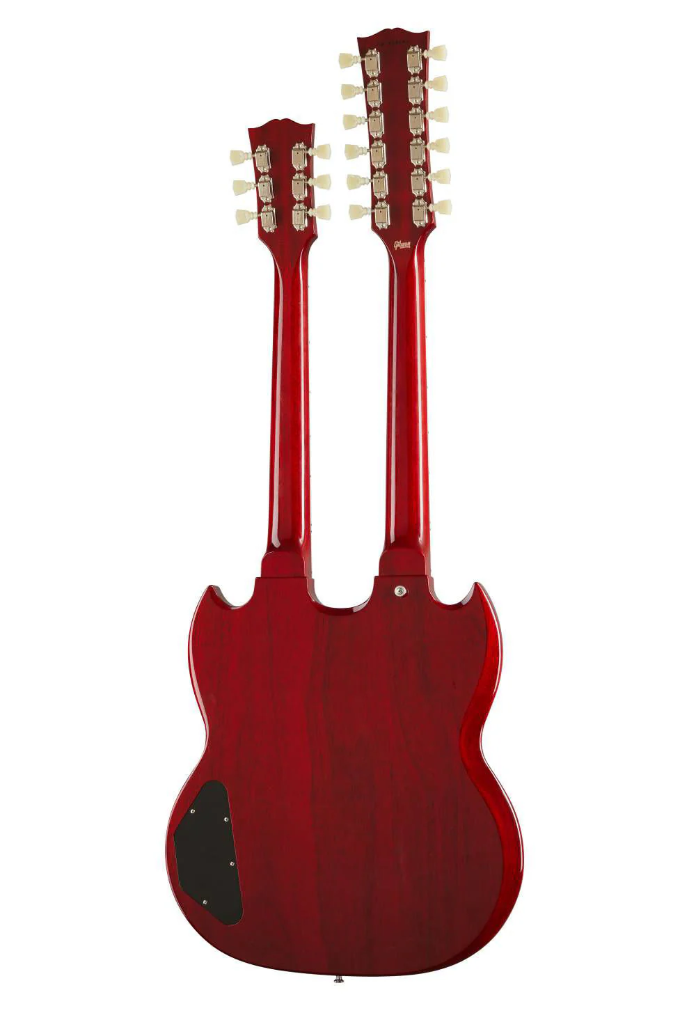 Gibson Eds-1275 Double Neck Electric Guitar Cherry Red - Image 4