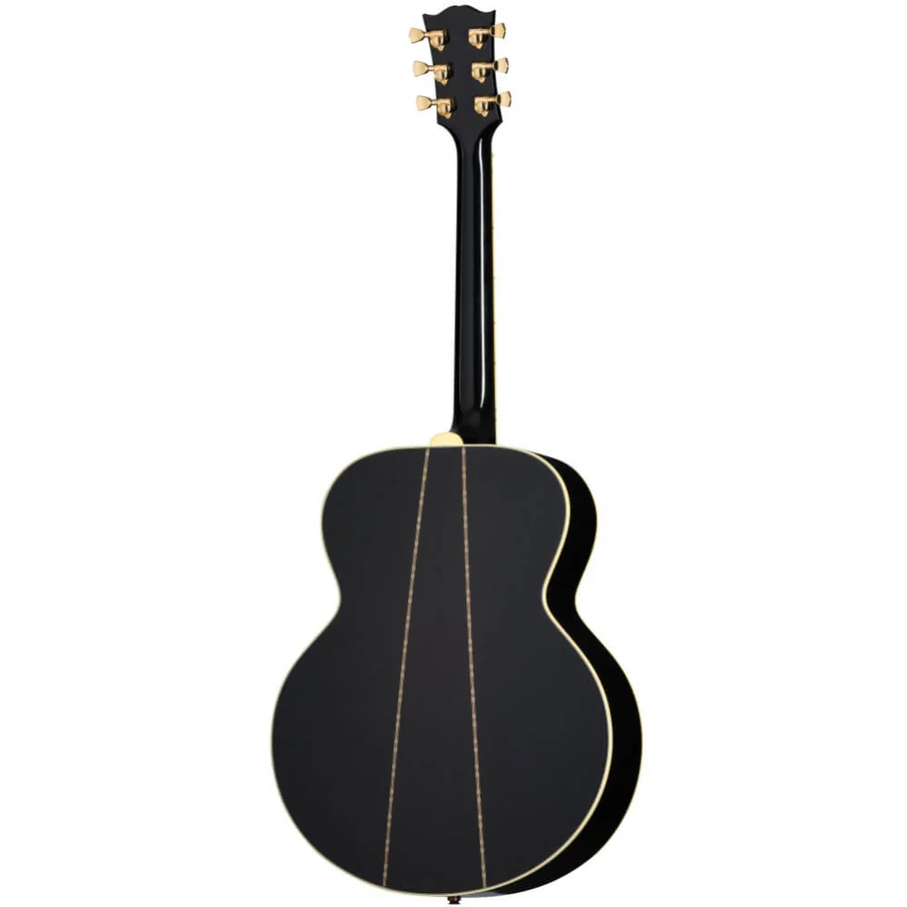 Gibson Elvis SJ-200 Acoustic Guitar with Pickup - Ebony - Image 2