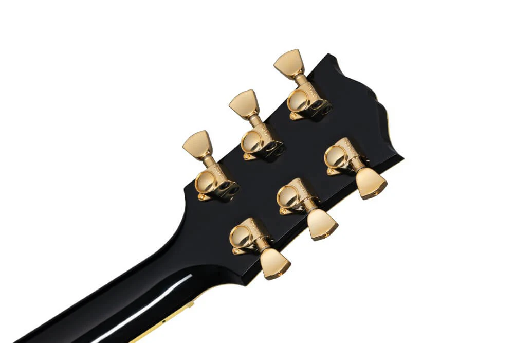 Gibson Elvis SJ-200 Acoustic Guitar with Pickup - Ebony - Image 6
