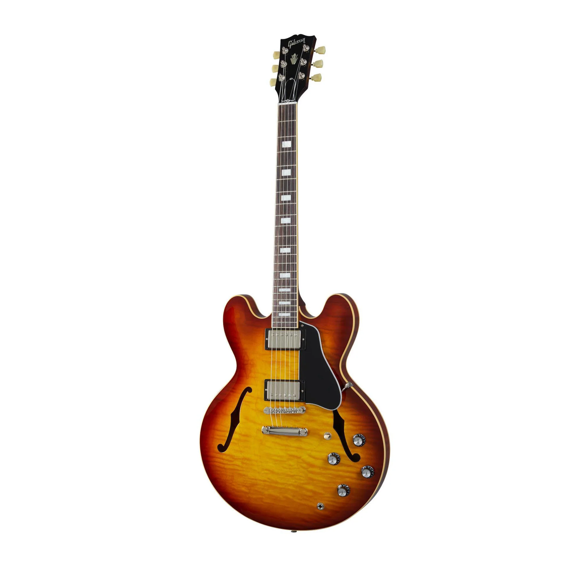 Gibson ES-335 Electric Guitar - Figured Iced Tea - Image 5