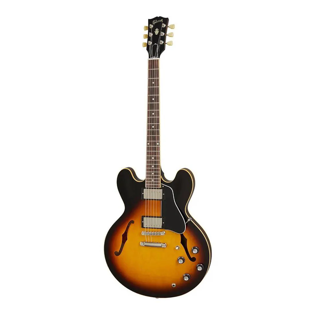 Gibson ES-335 Electric Guitar in Vintage Burst - Image 4