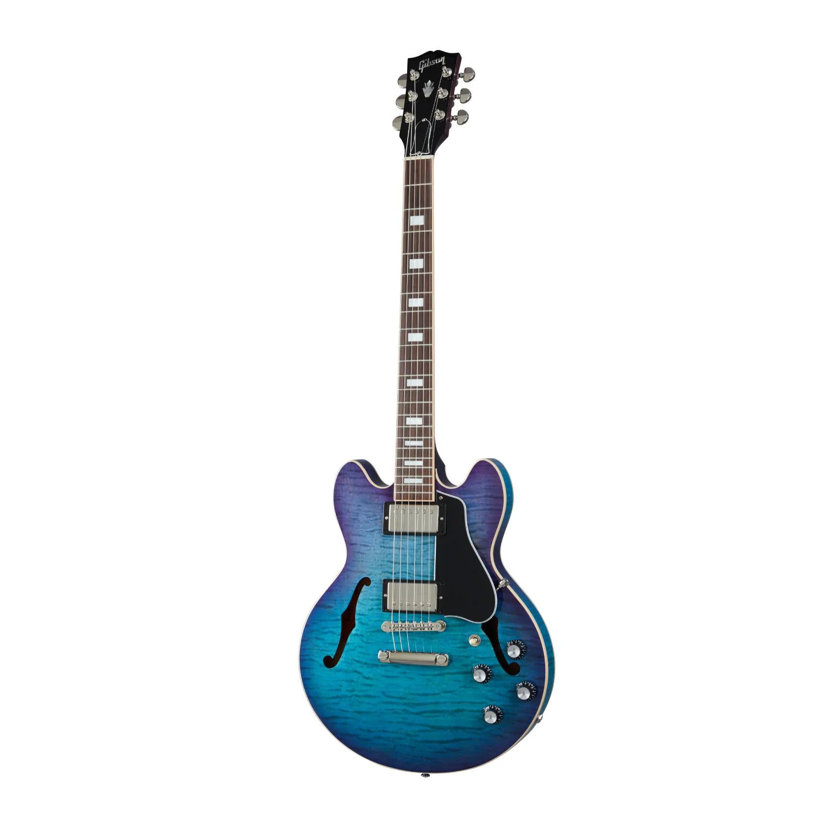 Gibson ES-339 Figured Electric Guitar -  Blueberry Burst 2020 - Image 5