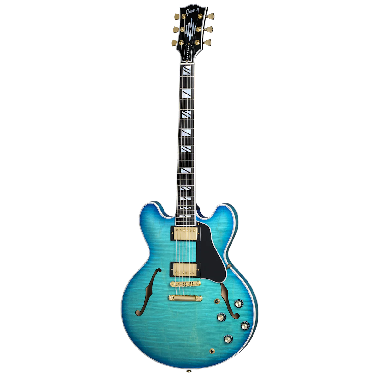 Gibson ES Supreme Electric Guitar - Blueberry Burst - Image 7