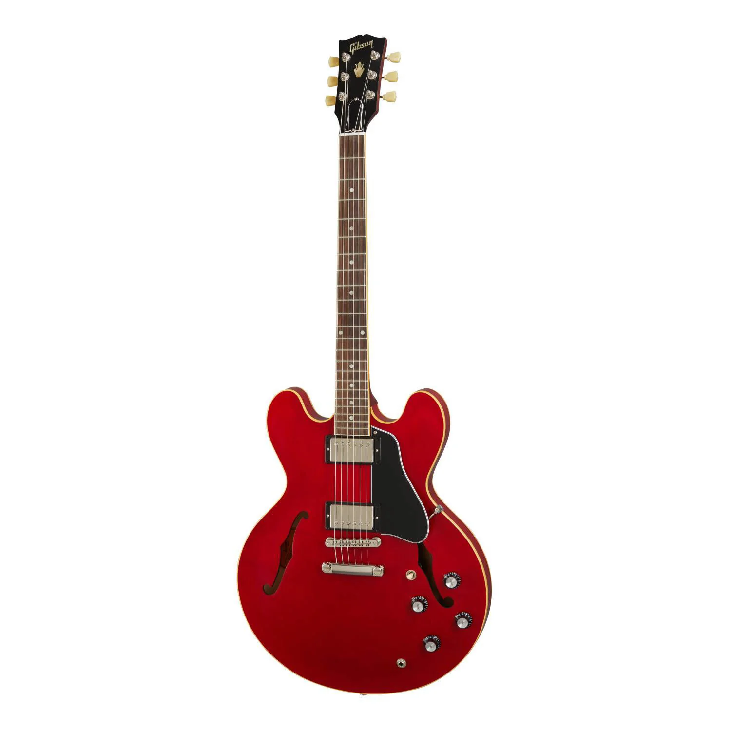 Gibson ES335 Electric Guitar in Satin Cherry - Image 8