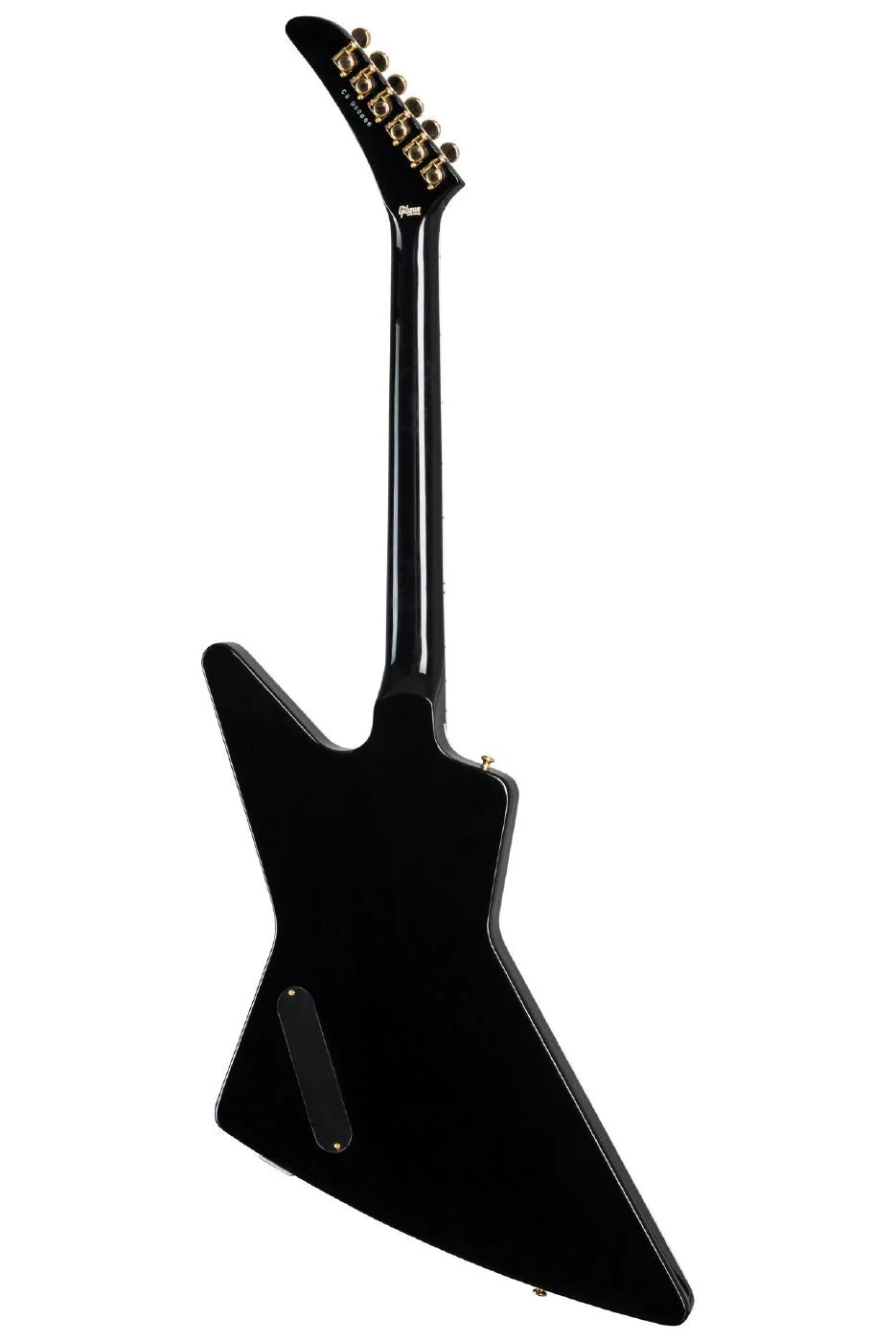 Gibson Explorer Custom Electric Guitar with Ebony Fingerboard Gloss - Ebony - Image 2