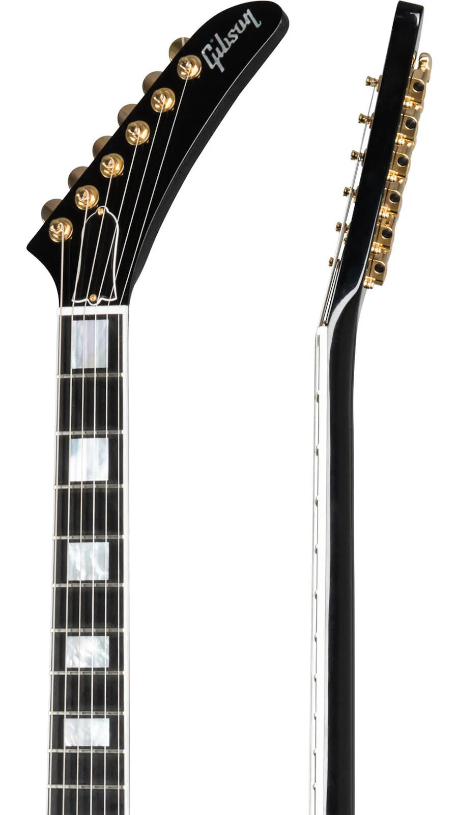 Gibson Explorer Custom Electric Guitar with Ebony Fingerboard Gloss - Ebony - Image 8