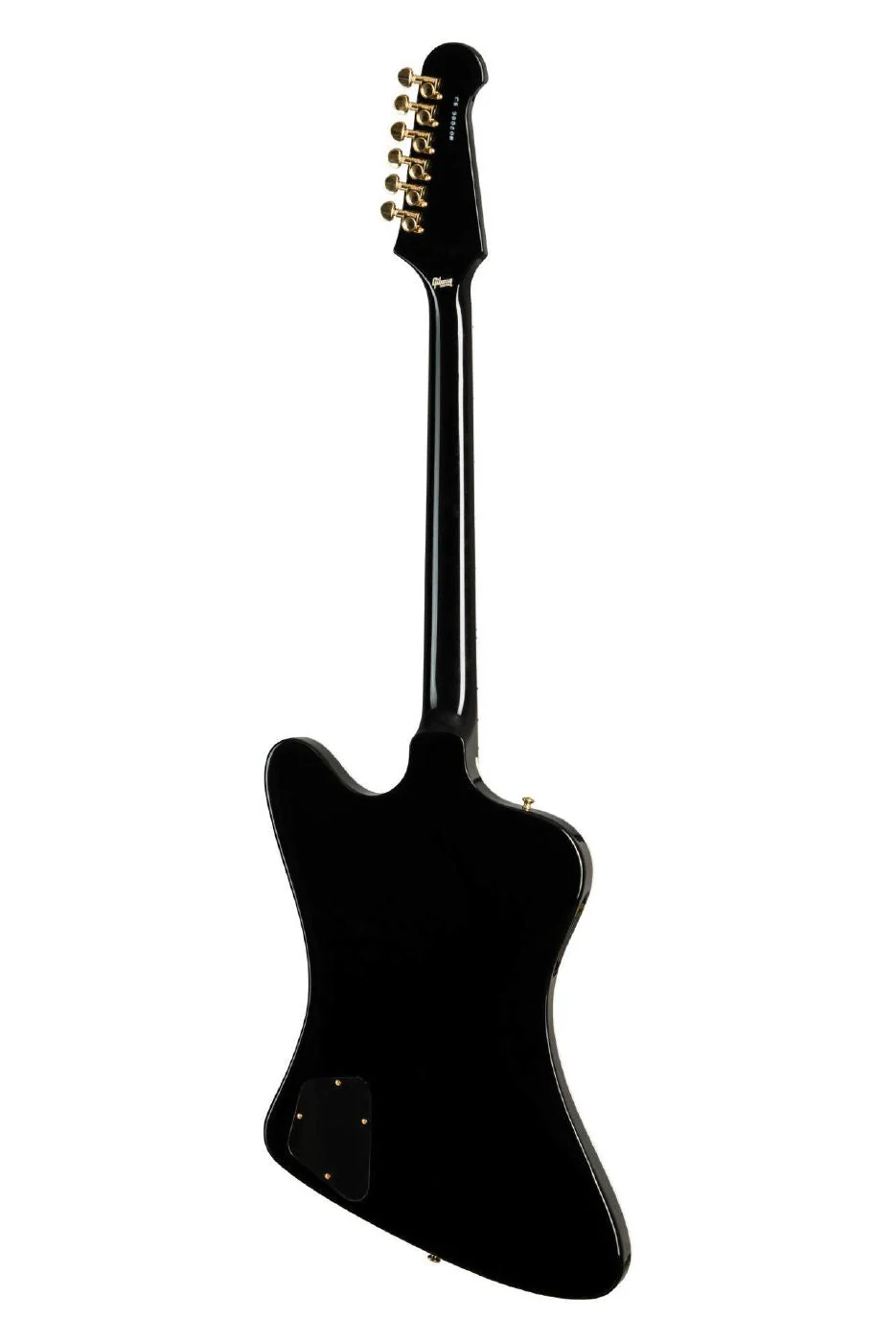 Gibson Firebird Custom Electric Guitar with Ebony Fingerboard Gloss - Ebony - Image 2