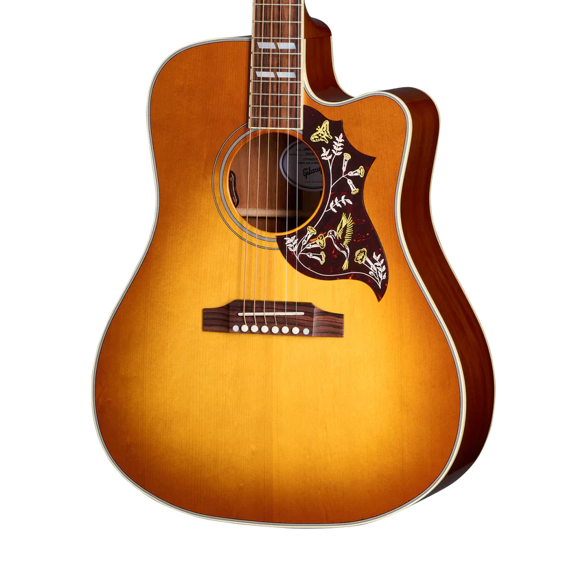 Gibson Hummingbird Standard EC Acoustic Guitar - Heritage Cherry Sunburst - Image 4
