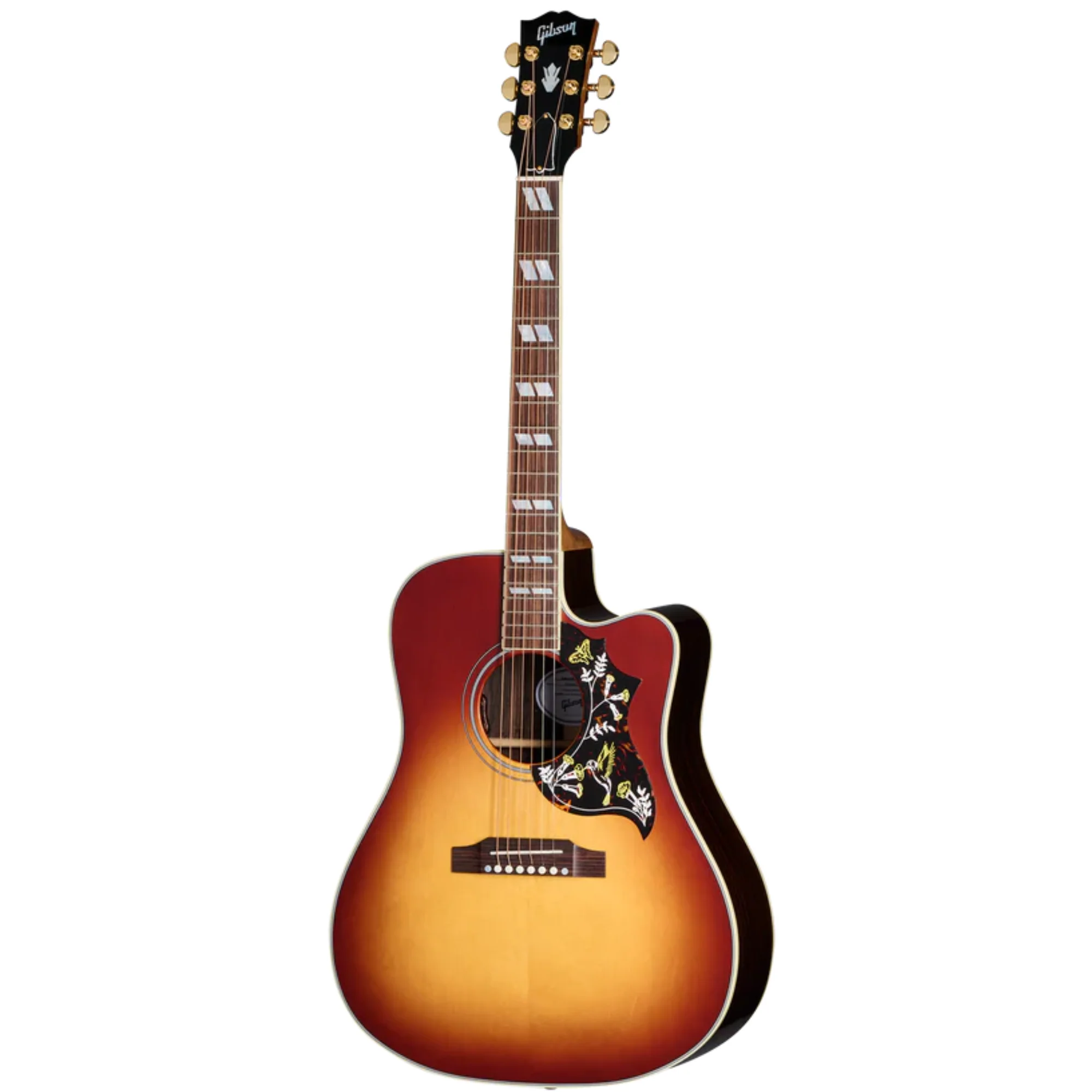 Gibson Hummingbird Standard Rosewood EC Acoustic Guitar - Rosewood Burst