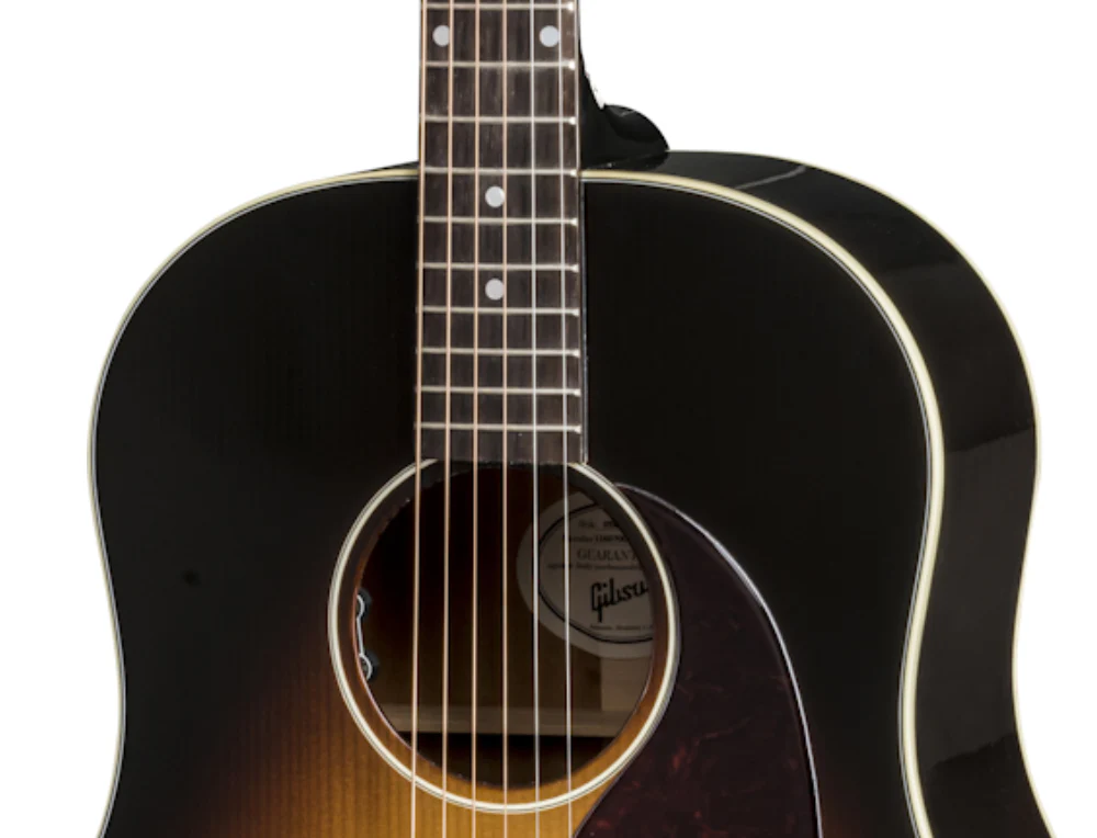 Gibson J-45 Standard Acoustic Guitar in Vintage Sunburst - Image 3
