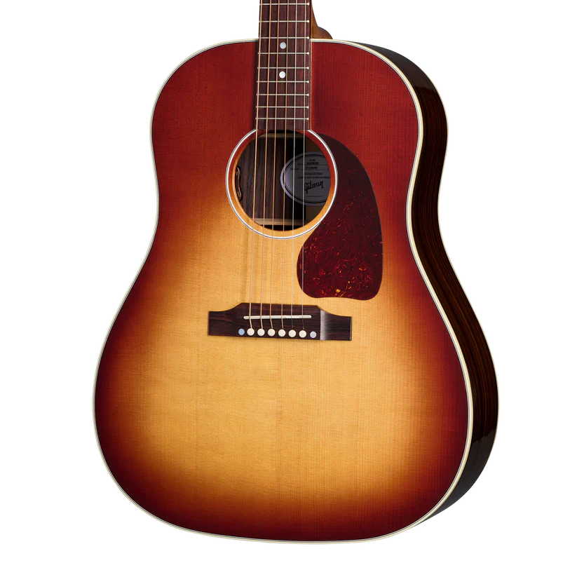 Gibson J-45 Standard Rosewood Lefty Acoustic Guitar - Rosewood Burst - Image 3