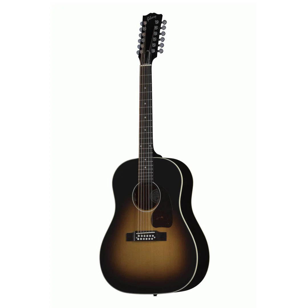 Gibson J45 Standard 12-String  Acoustic Guitar - Vintage Sunburst - Image 5