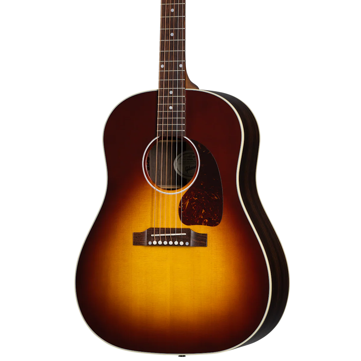 Gibson J45 Studio Acoustic Guitar - Rosewood - Satin Rosewood Burst - Image 2