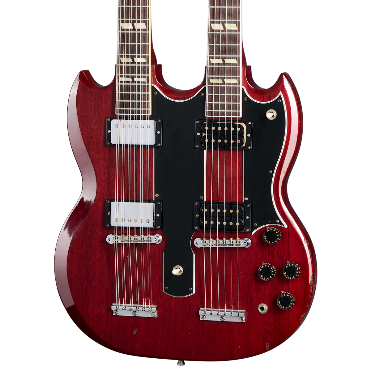 Gibson Jimmy Page EDS1275 Double Neck SG Electric Guitar VOS - 69 Cherry - Image 7