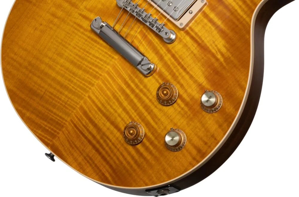 Gibson Kirk Hammett Greeny Les Paul Standard Electric Guitar - Greeny Burst - Image 3