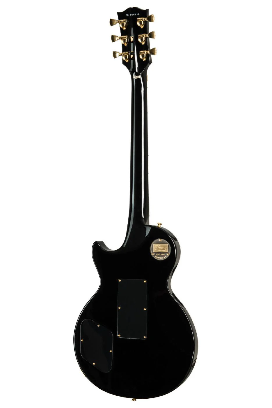 Gibson Les Paul Axcess Custom Electric Guitar with Ebony Fingerboard Floyd Rose Gloss - Ebony - Image 2