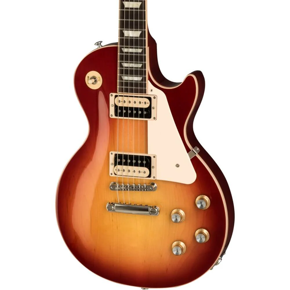 Gibson Les Paul Classic Electric Guitar - Heritage Cherry Sunburst - Image 3