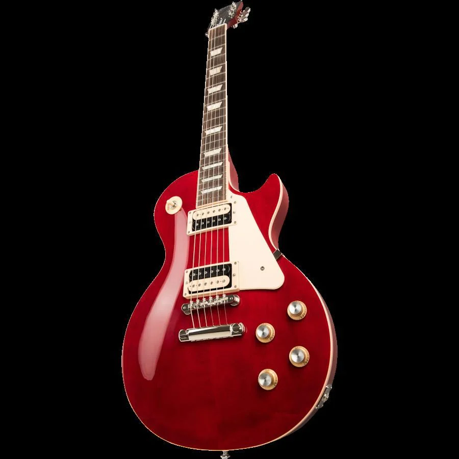 Gibson Les Paul Classic Electric Guitar - Translucent Cherry - Image 2