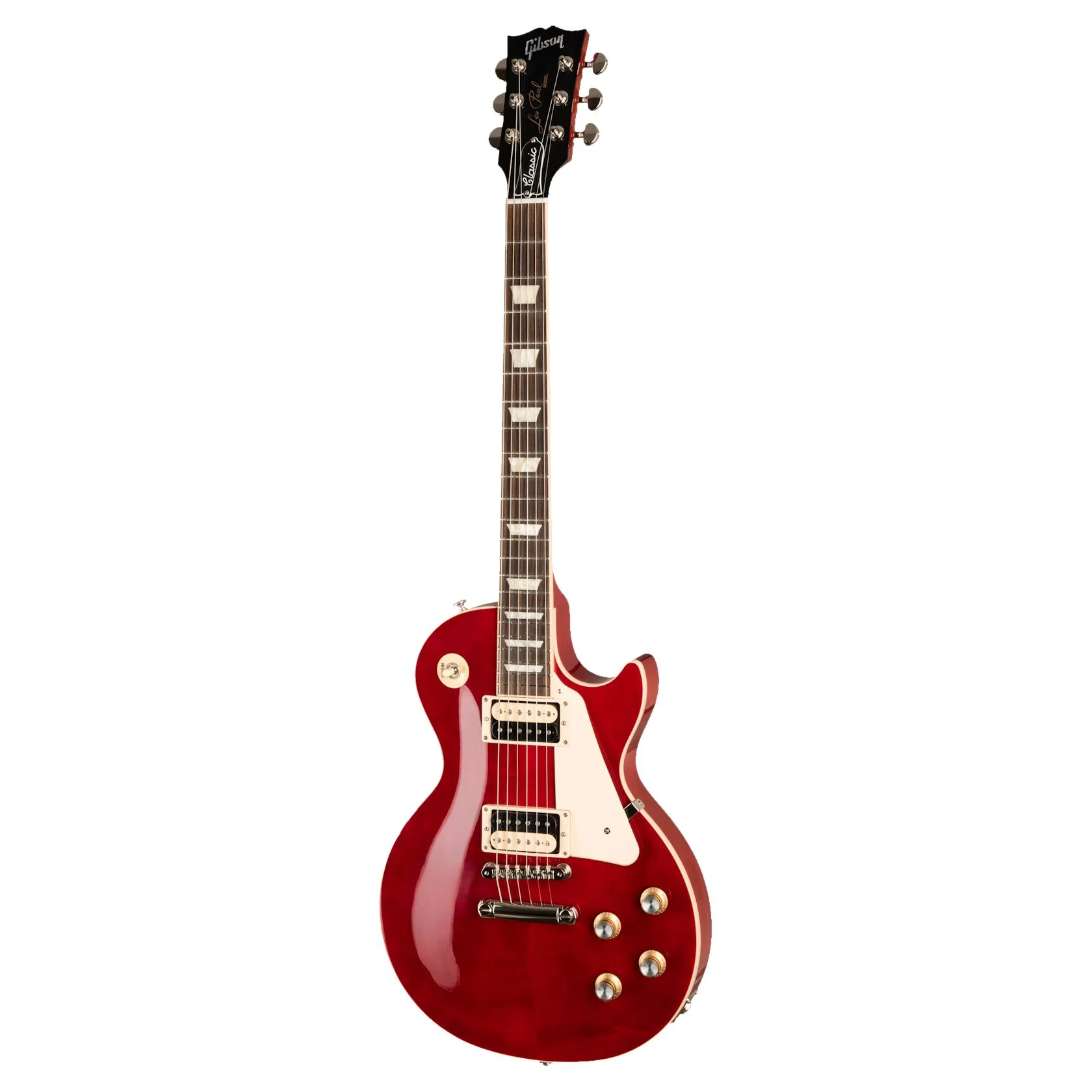 Gibson Les Paul Classic Electric Guitar - Translucent Cherry - Image 5