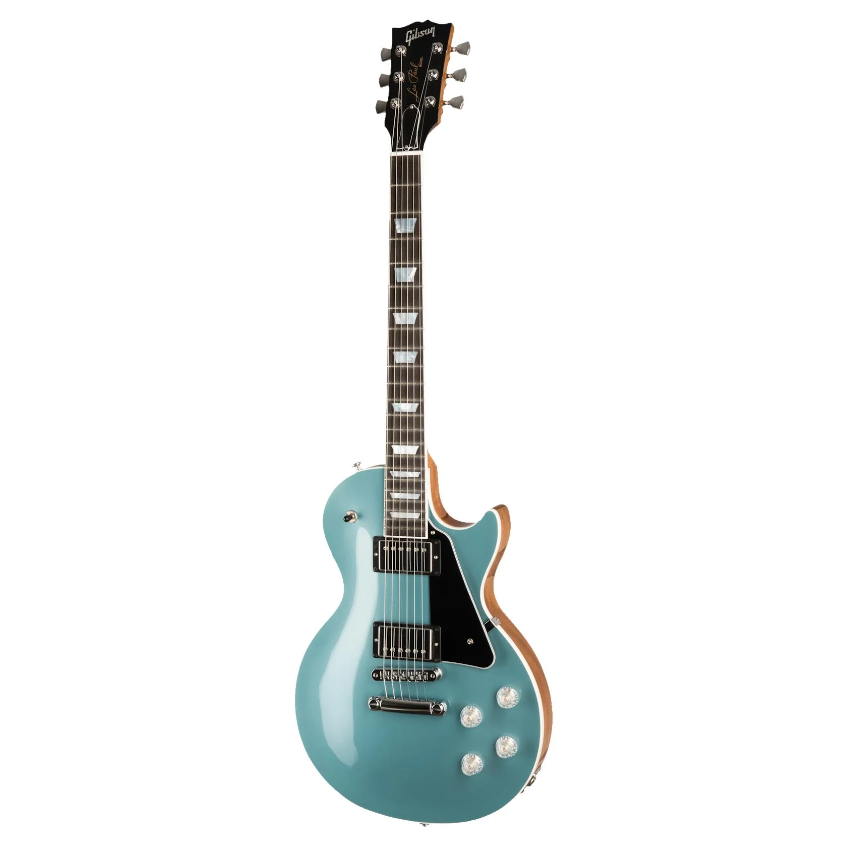 Gibson Les Paul Modern Electric Guitar - Faded Pelham Blue Top - Image 5