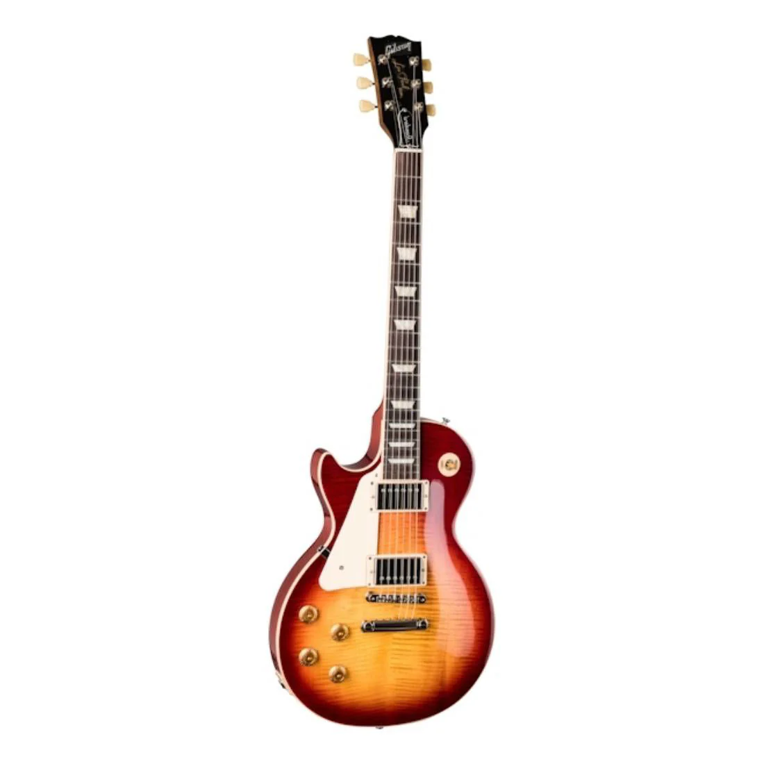 Gibson Les Paul Standard 50s Left-Handed Electric Guitar - Heritage Cherry Sunburst - Image 3