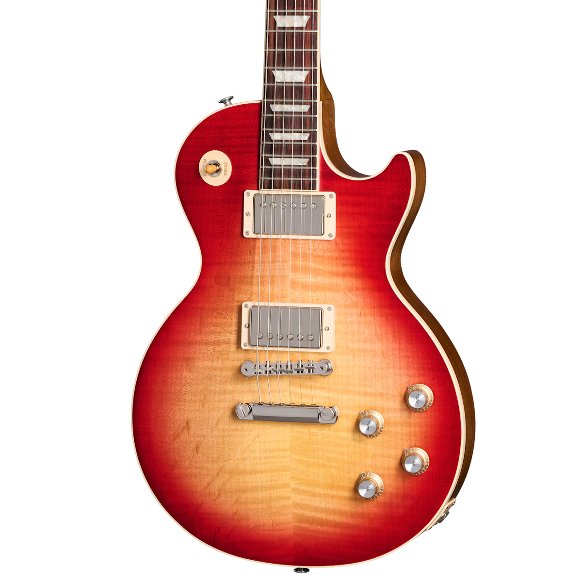 Gibson Les Paul Standard 60s Faded Electric Guitar - Vintage Cherry Burst - Image 2