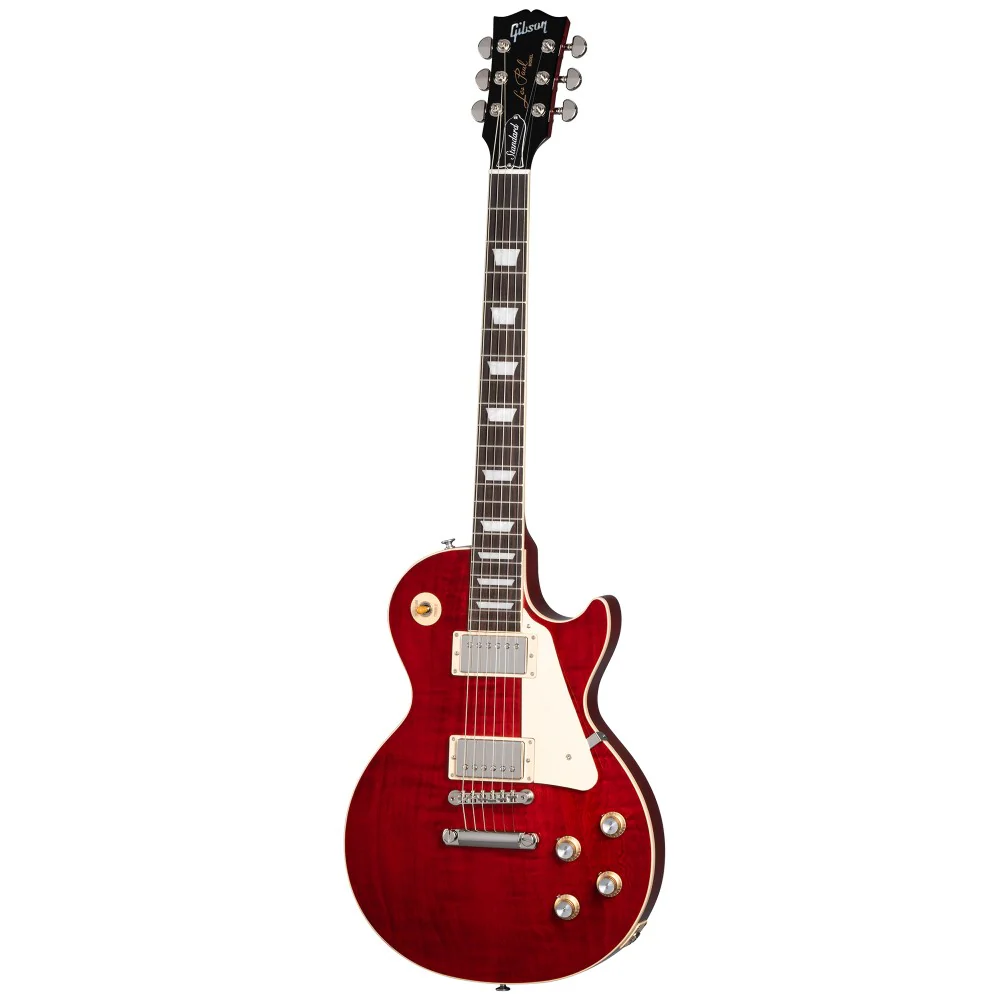 Gibson Les Paul Standard 60s Figured Top Electric Guitar - 60s Cherry - Image 4