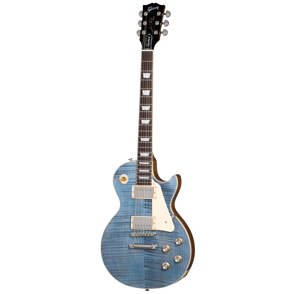 Gibson Les Paul Standard 60s Figured Top Electric Guitar - Ocean Blue