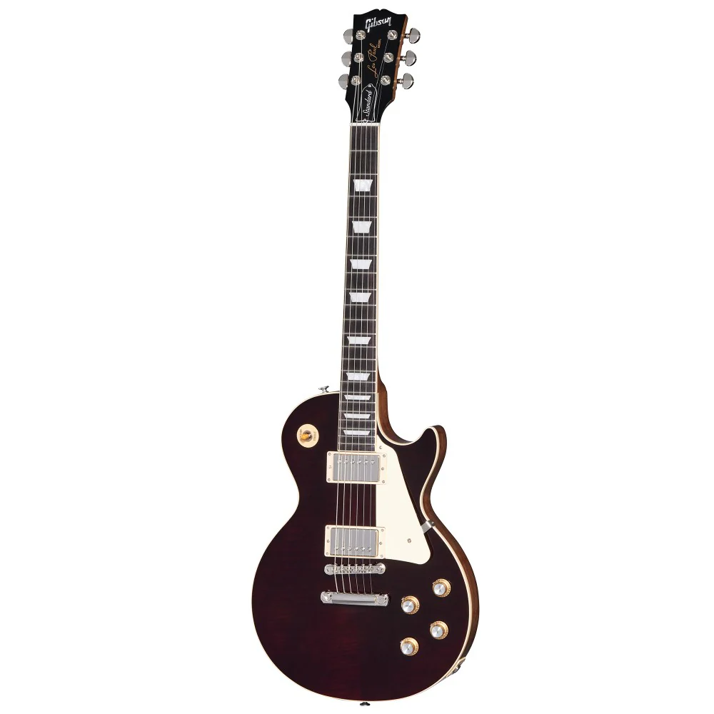Gibson Les Paul Standard 60s Figured Top Electric Guitar - Translucent Oxblood - Image 7
