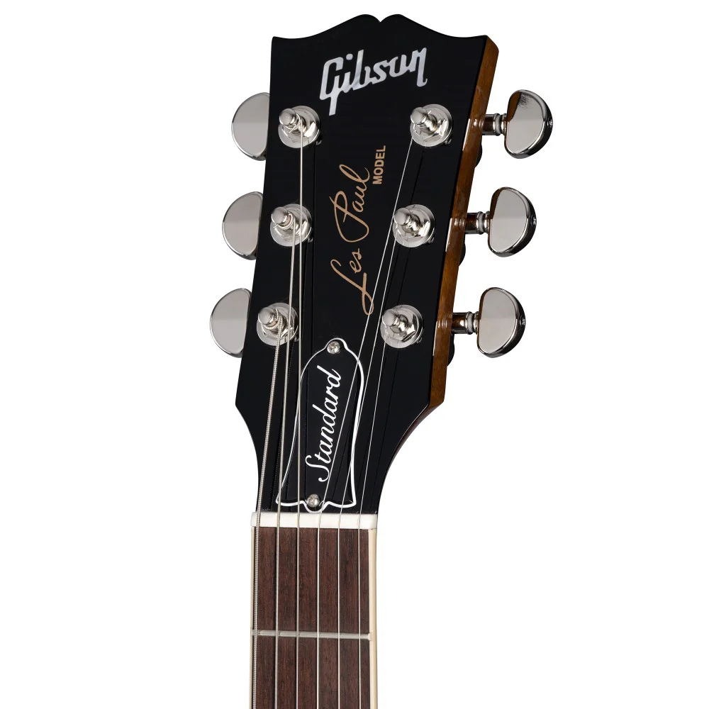Gibson Les Paul Standard 60s Plain Top Electric Guitar - Ebony - Image 4