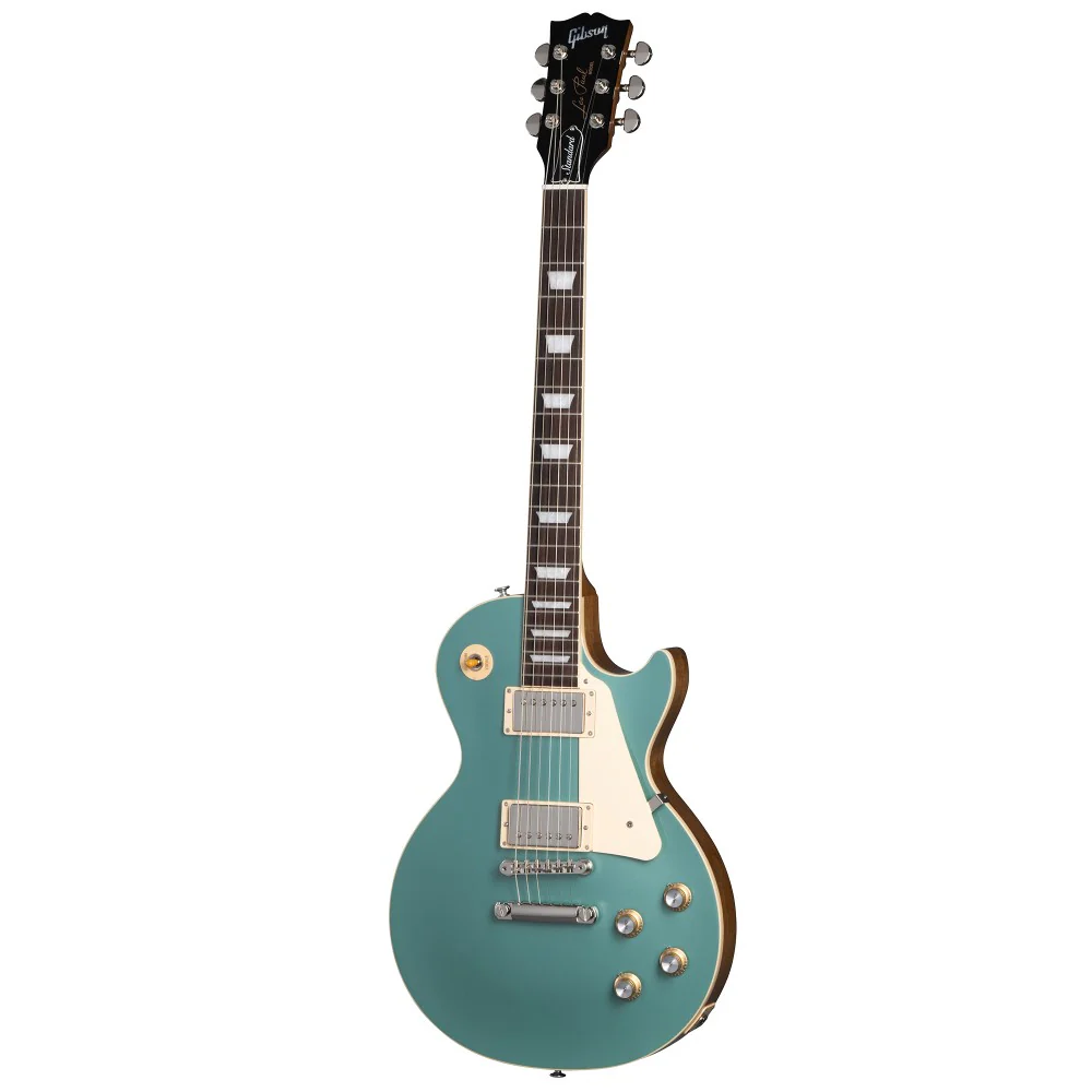 Gibson Les Paul Standard 60s Plain Top Electric Guitar - Inverness Green - Image 8