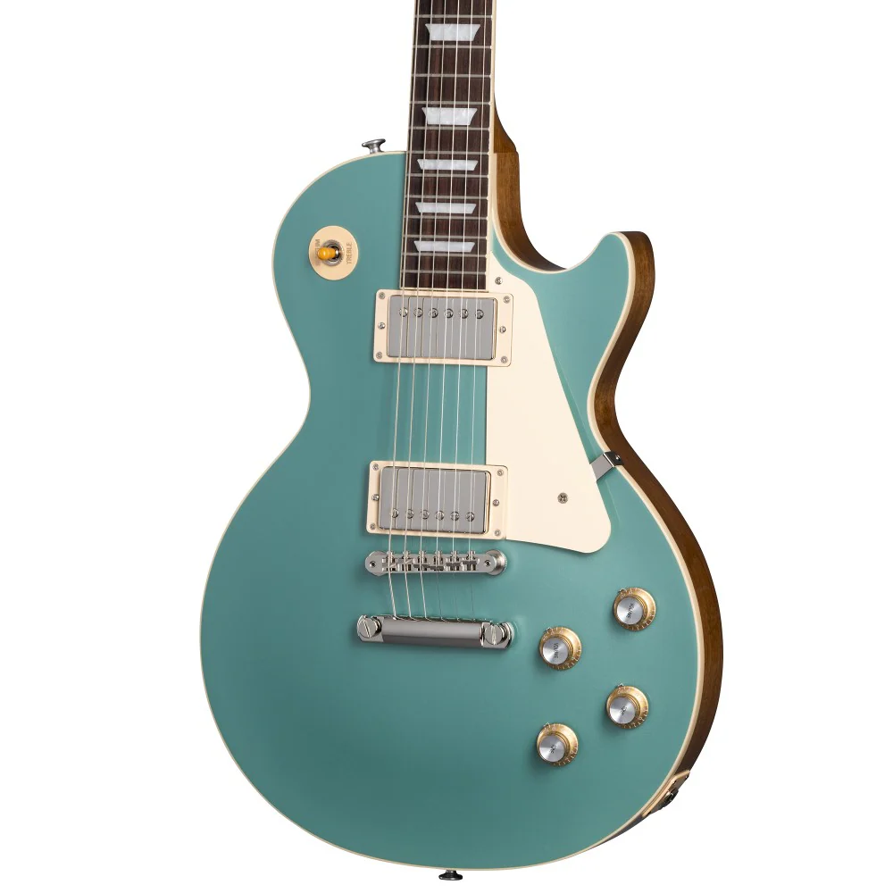 Gibson Les Paul Standard 60s Plain Top Electric Guitar - Inverness Green - Image 9