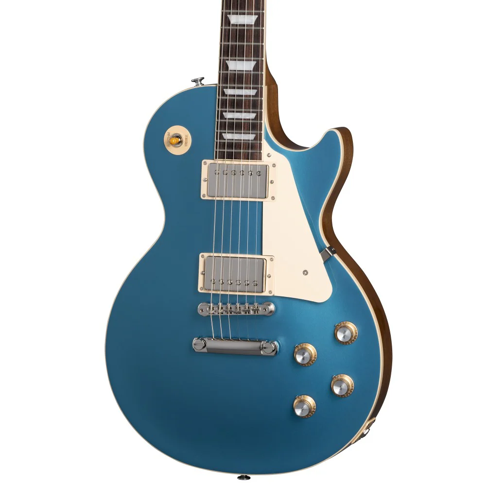 Gibson Les Paul Standard 60s Plain Top Electric Guitar - Pelham Blue - Image 5
