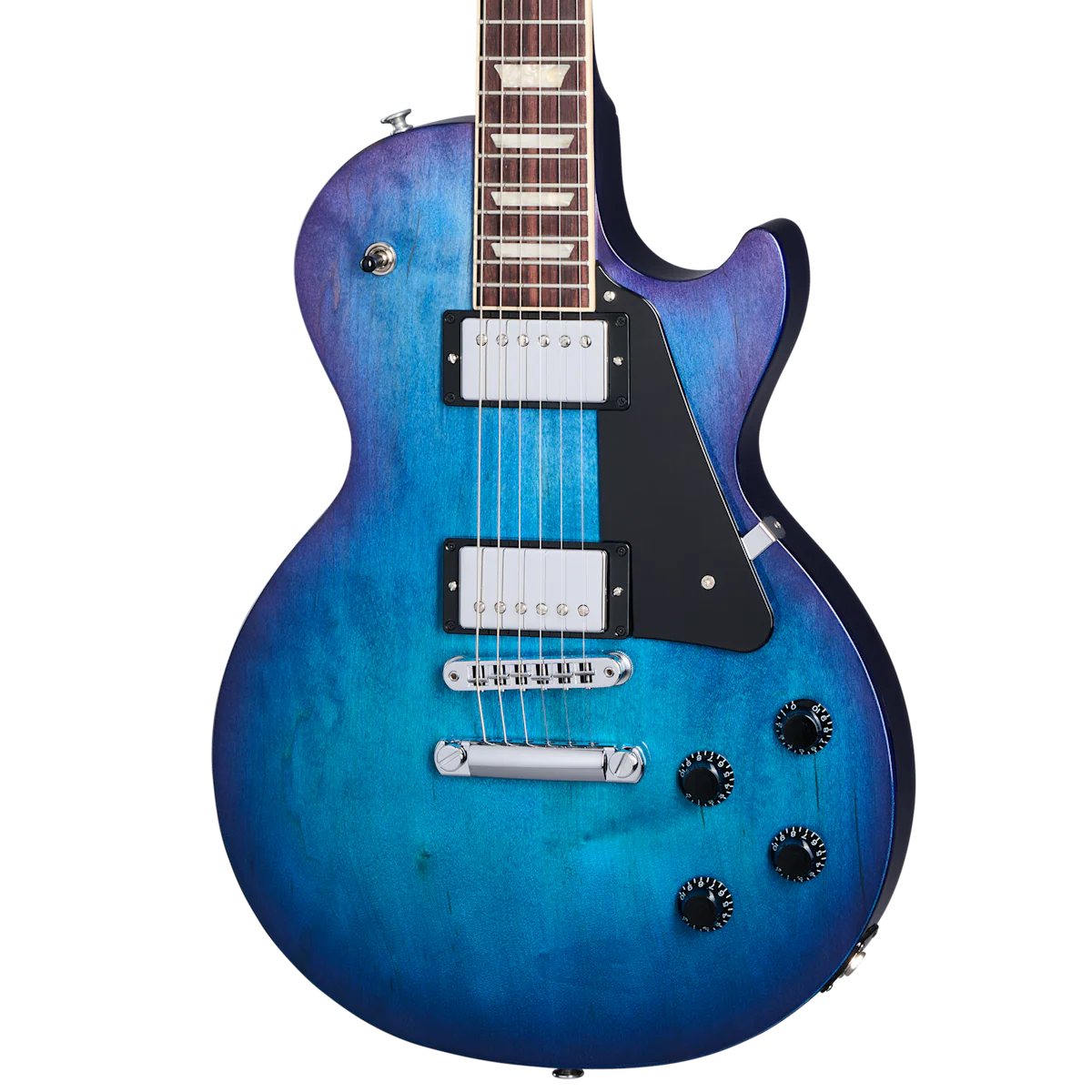 Gibson Les Paul Studio Electric Guitar - Blueberry Burst (LH) - Image 4