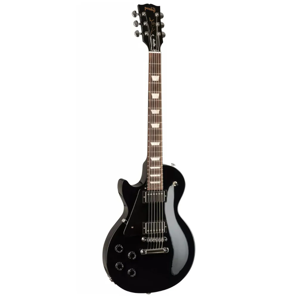 Gibson Les Paul Studio Electric Guitar - Ebony LH - Image 4