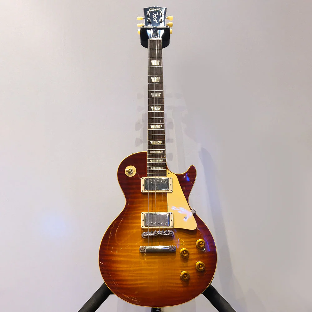 Gibson Mega Music Exclusive VOS 1959 Les Paul Standard Ultra-Light Back - Cherry Tea Burst